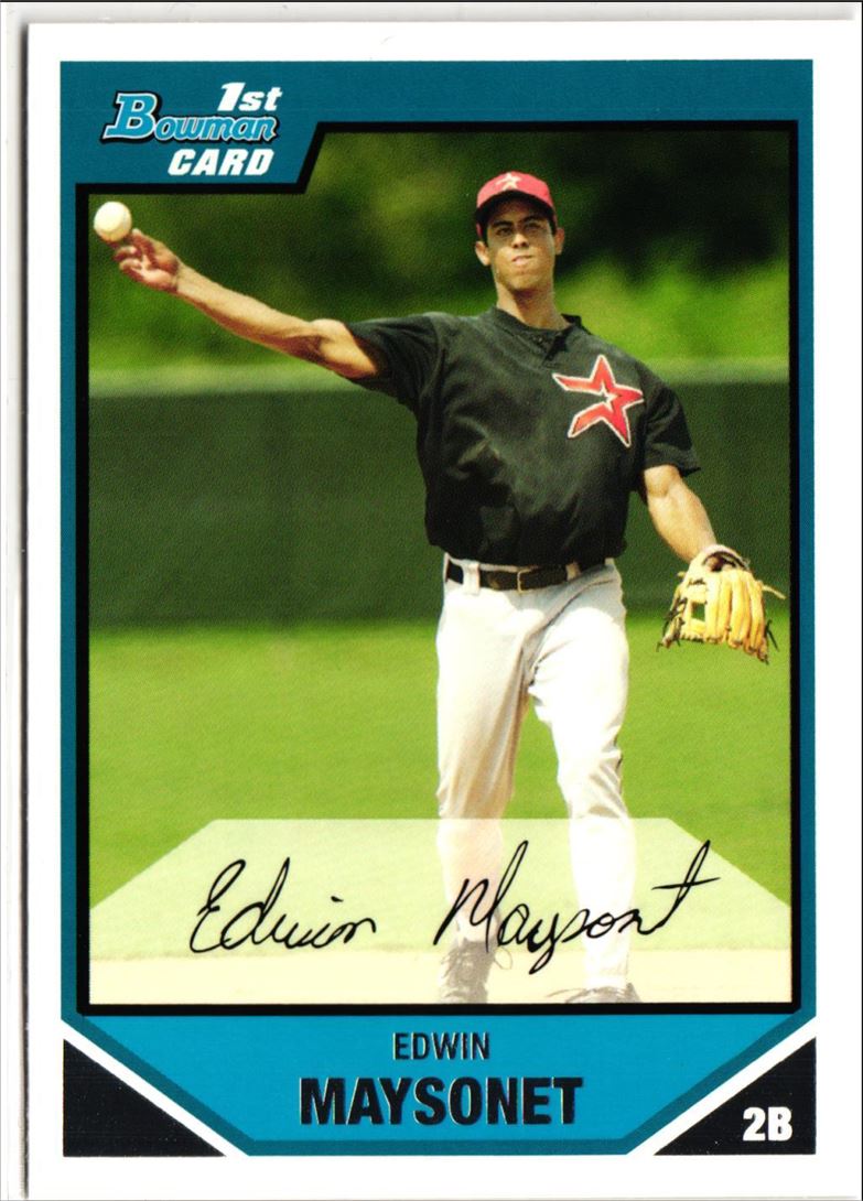 2007 Bowman Prospects Edwin Maysonet