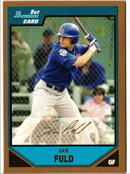 2007 Bowman Prospects Sam Fuld