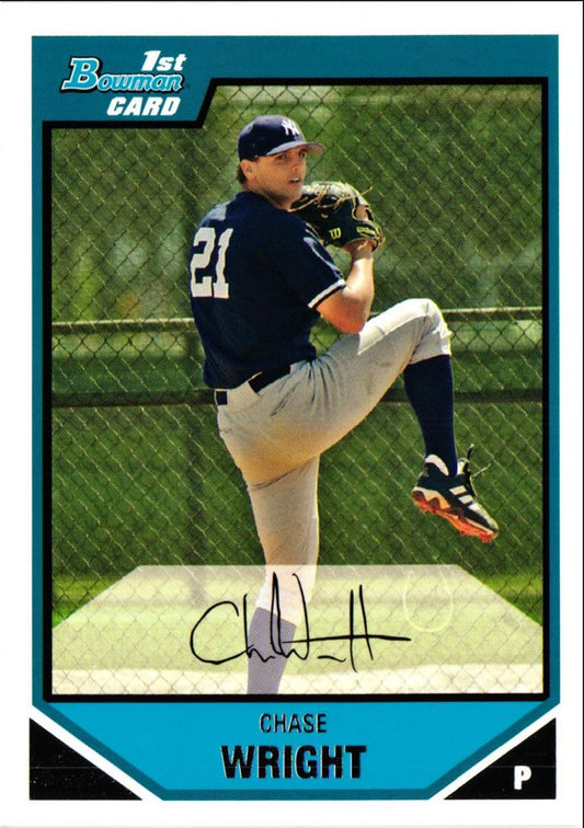 2007 Bowman Prospects Chase Wright