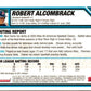 2007 Bowman Prospects Robert Alcombrack