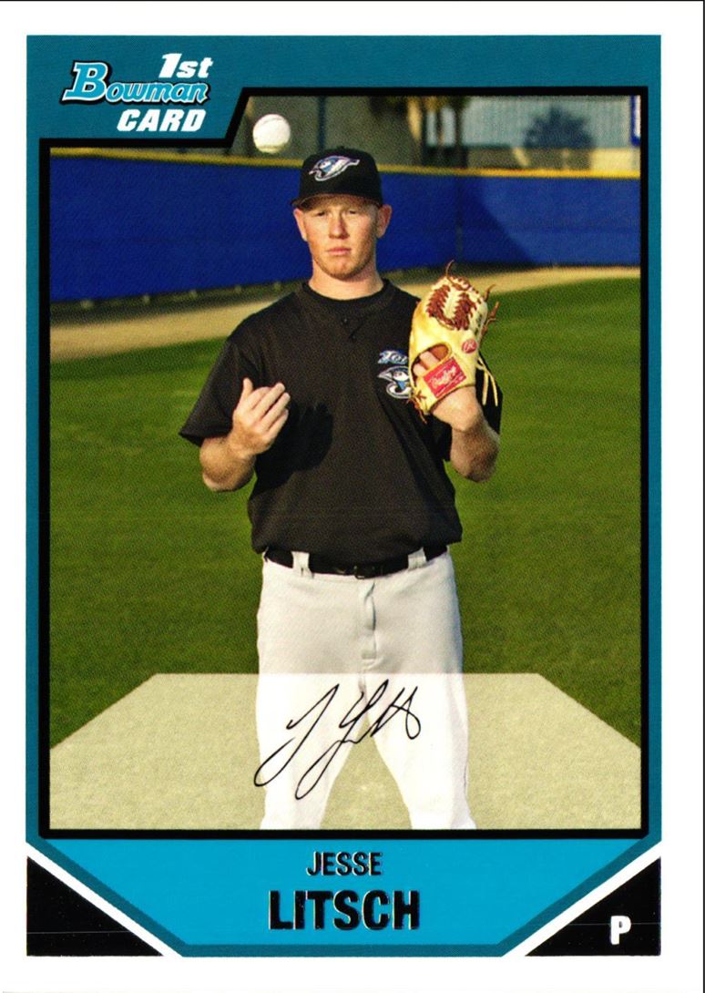 2007 Bowman Prospects Jesse Litsch