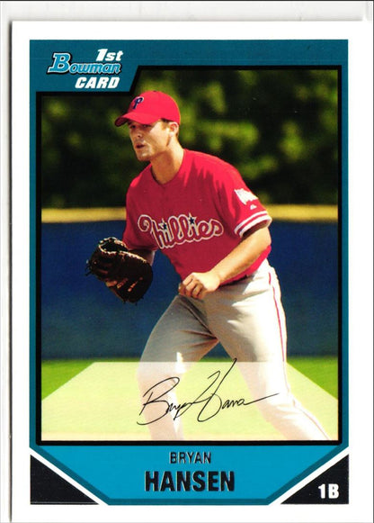 2007 Bowman Prospects Bryan Hansen