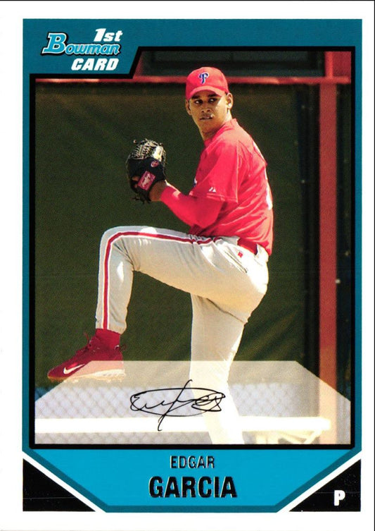 2007 Bowman Prospects Edgar Garcia