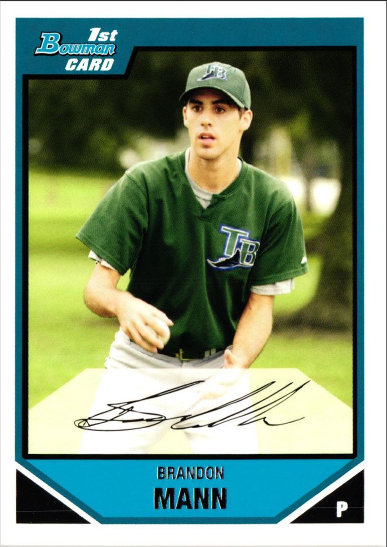 2007 Bowman Prospects Brandon Mann