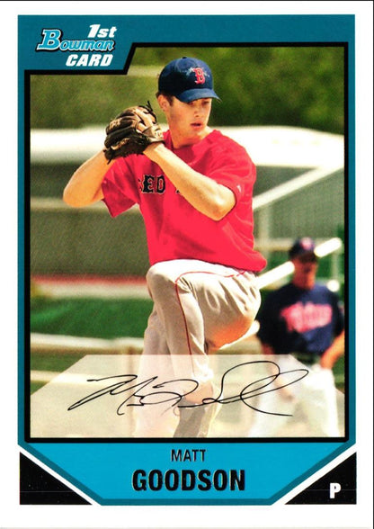 2007 Bowman Prospects Matt Goodson