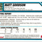 2007 Bowman Prospects Matt Goodson