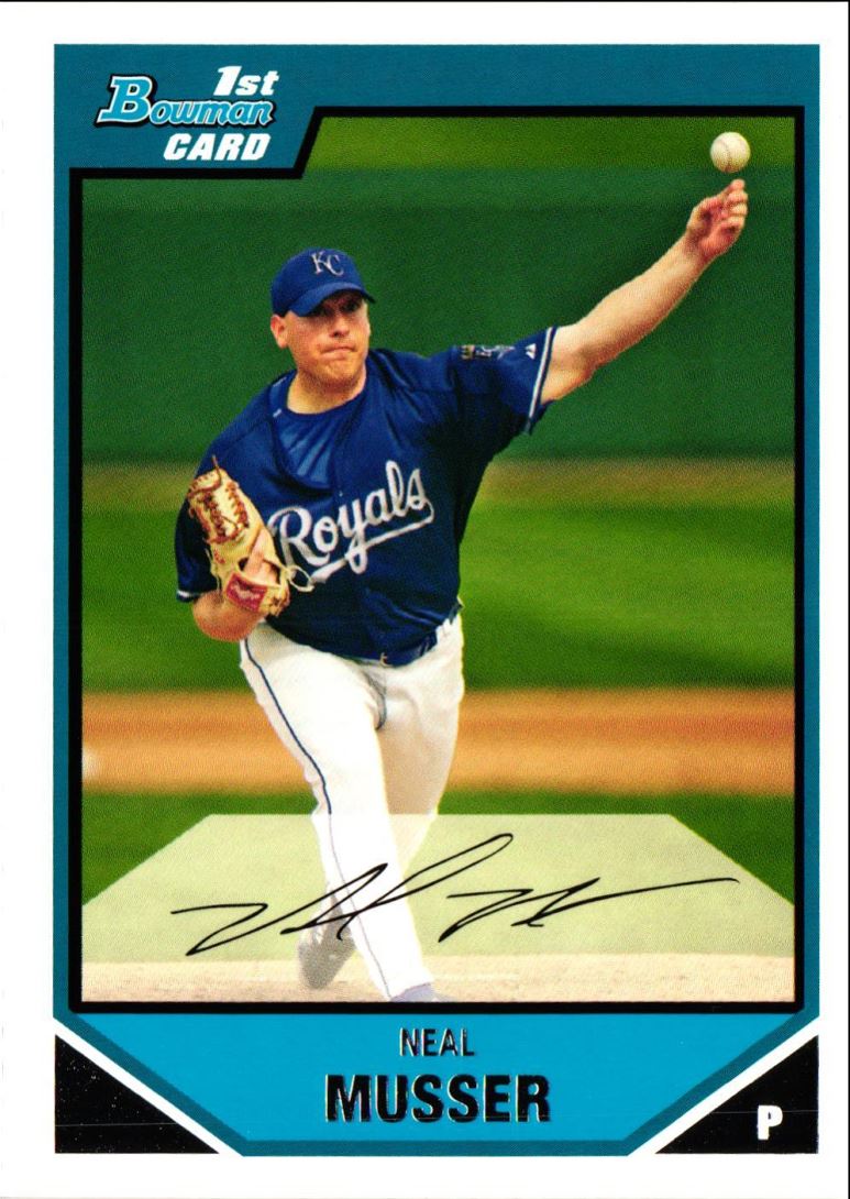 2007 Bowman Prospects Neal Musser