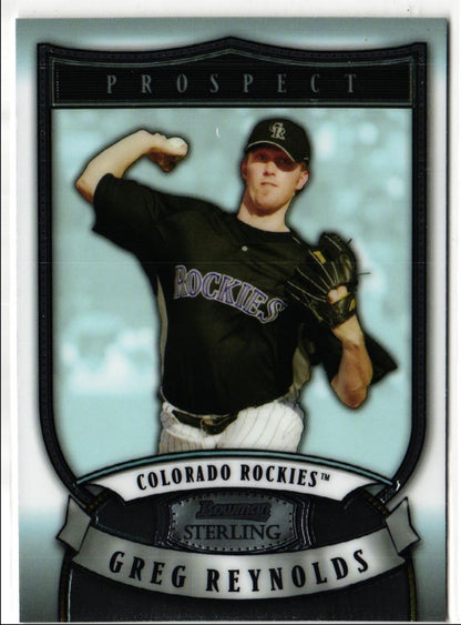 2007 Bowman Sterling Prospects Greg Reynolds