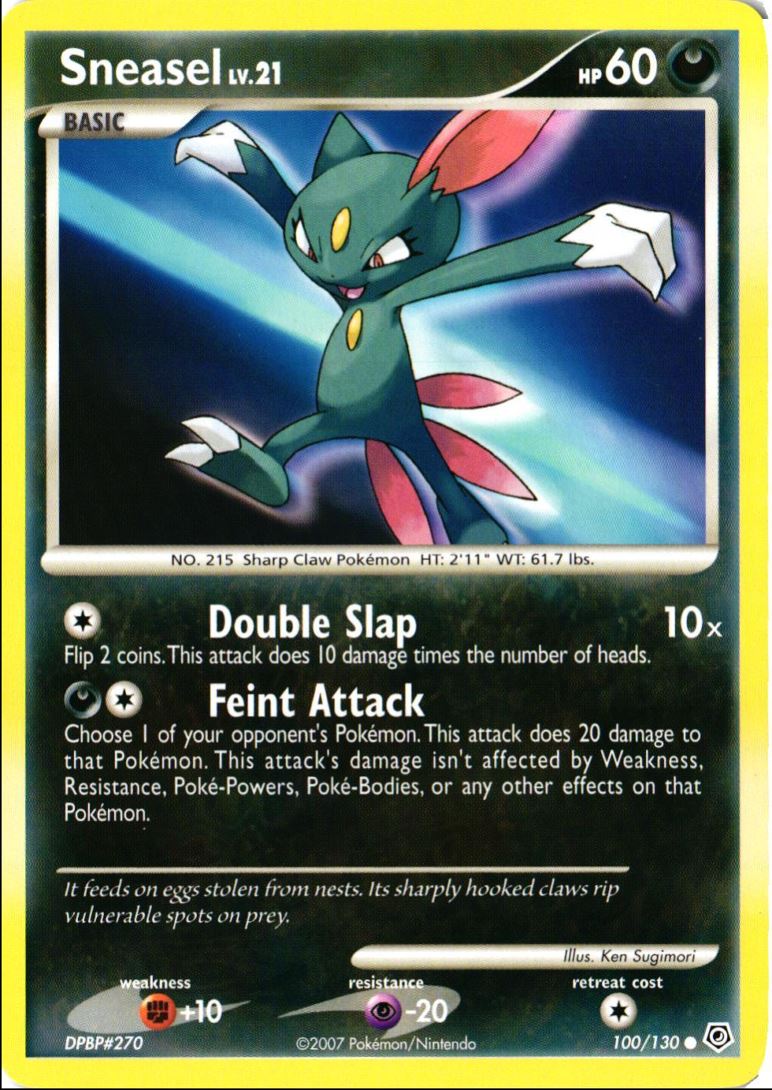 2007 Diamond & Pearl Sneasel