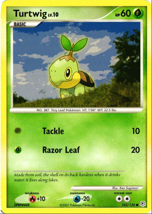 2007 Diamond & Pearl Turtwig