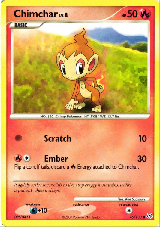 2007 Diamond & Pearl Chimchar