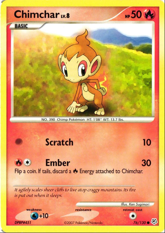 2007 Diamond & Pearl Chimchar