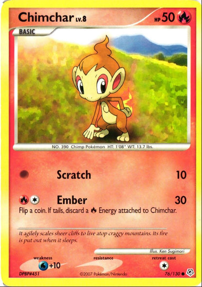 2007 Diamond & Pearl Chimchar