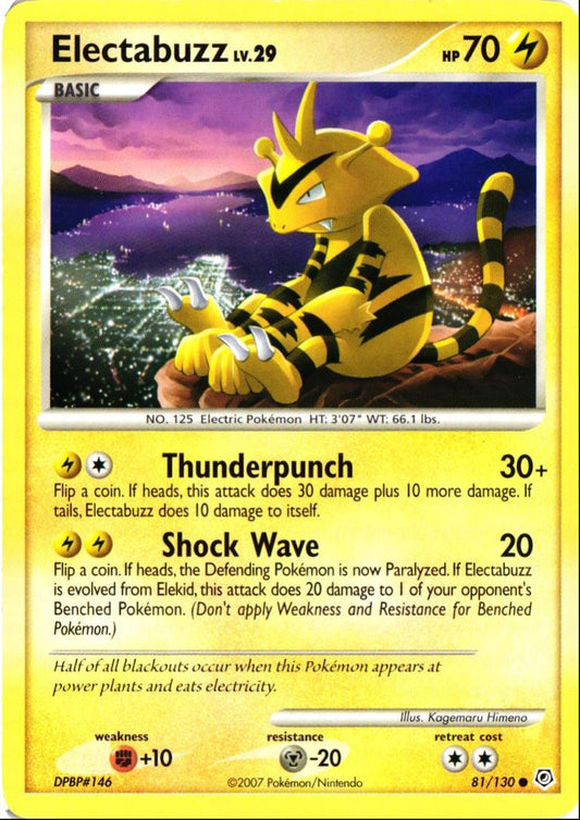 2007 Diamond & Pearl Electabuzz