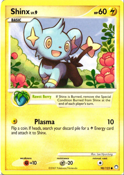 2007 Diamond & Pearl - Mysterious Treasures Shinx