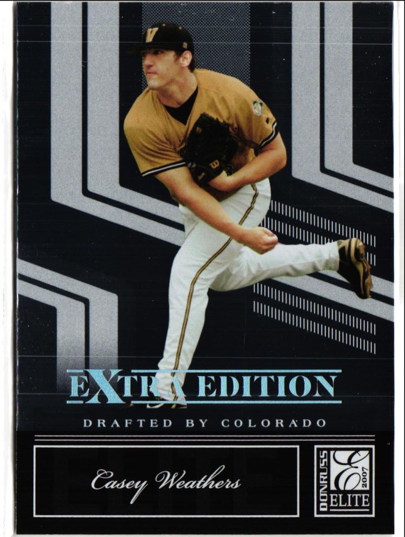 2007 Donruss Elite Extra Edition Casey Weathers