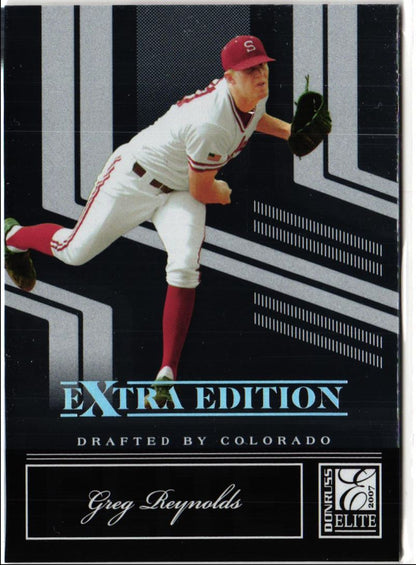 2007 Donruss Elite Extra Edition Greg Reynolds