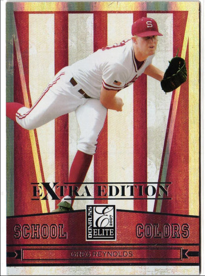 2007 Donruss Elite Extra Edition School Colors Greg Reynolds