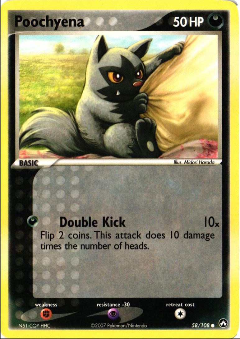 2007 EX - Power Keepers Poochyena