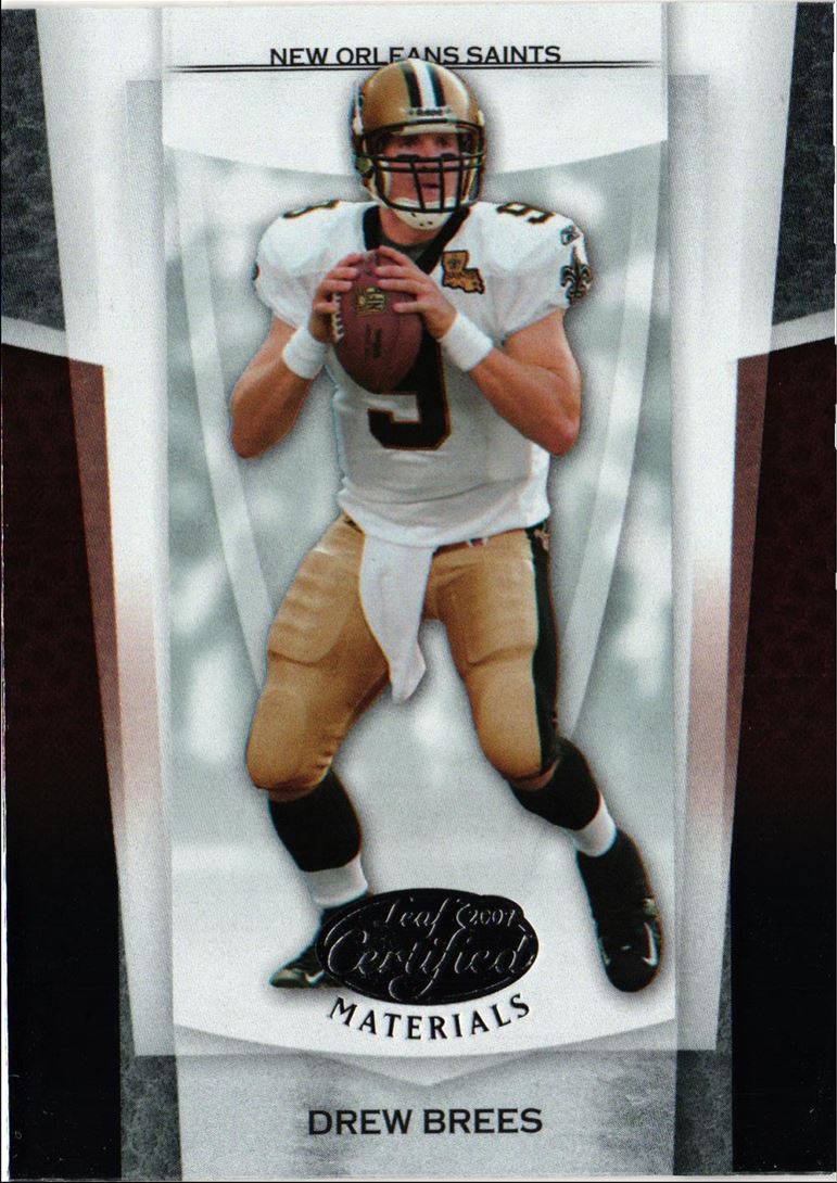 2007 Leaf Certified Materials Drew Brees