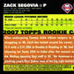 2007 Topps Zack Segovia