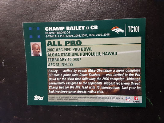 2007 Topps Champ Bailey