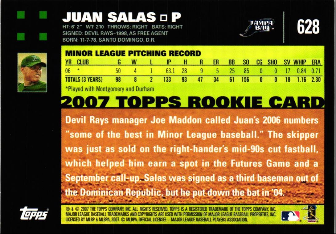 2007 Topps Juan Salas