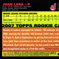 2007 Topps Juan Lara