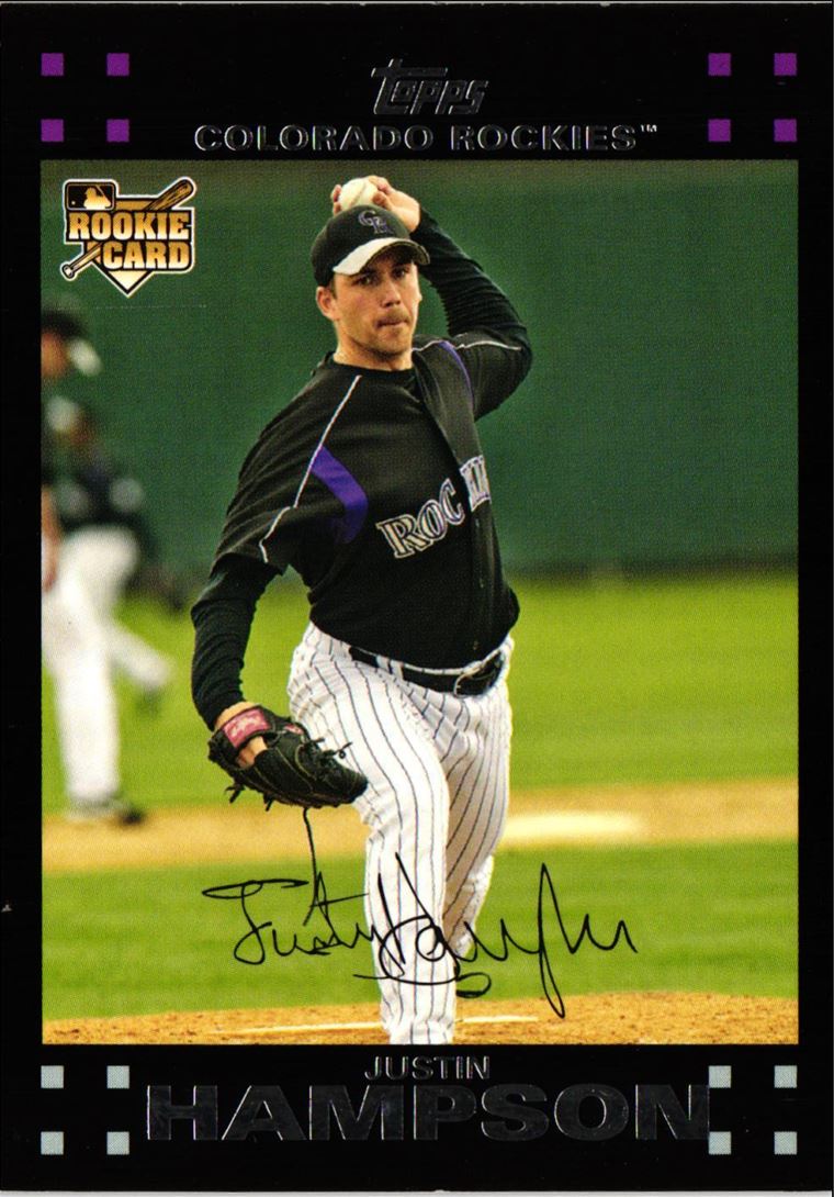 2007 Topps Justin Hampson