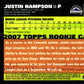 2007 Topps Justin Hampson