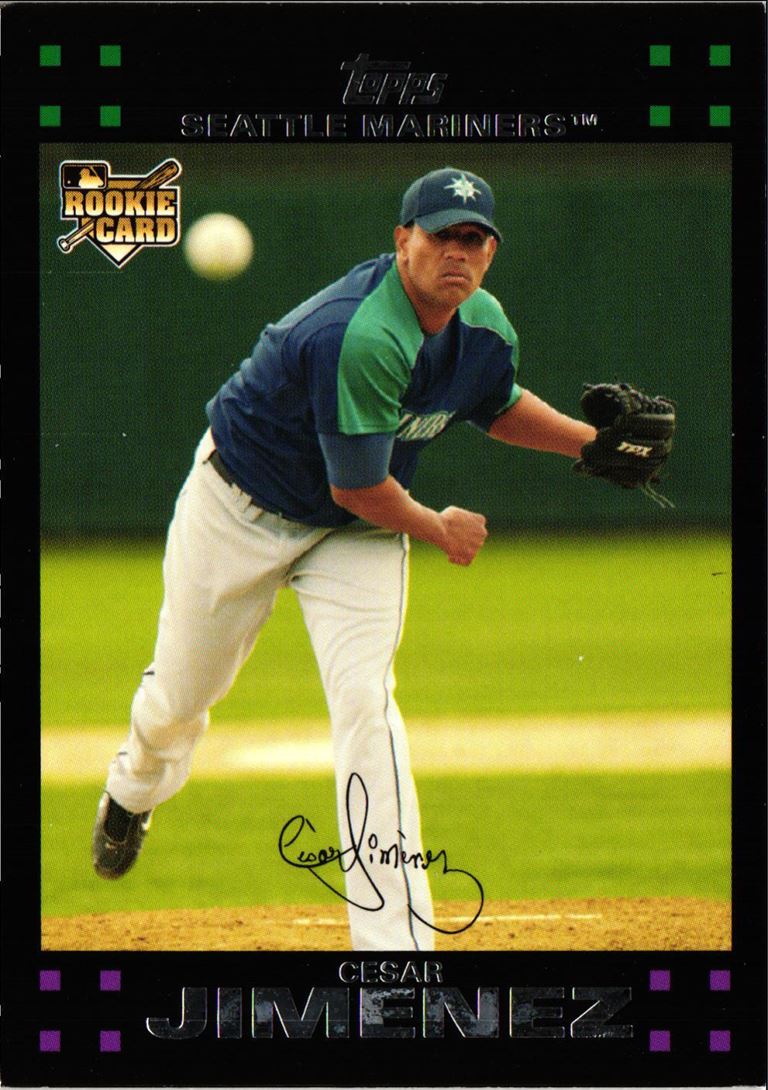 2007 Topps Cesar Jimenez