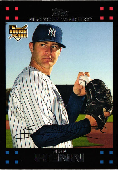 2007 Topps Sean Henn