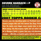 2007 Topps Devern Hansack