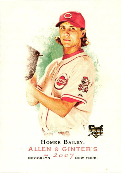 2007 Topps Allen & Ginter Homer Bailey