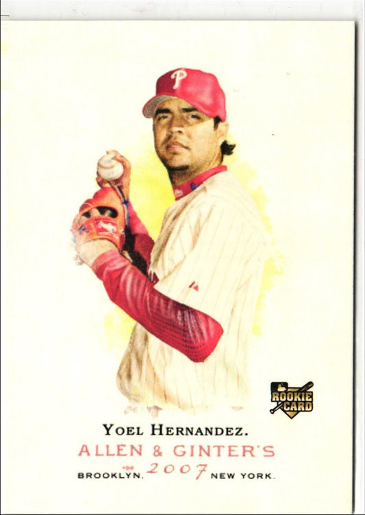 2007 Topps Allen & Ginter Yoel Hernandez