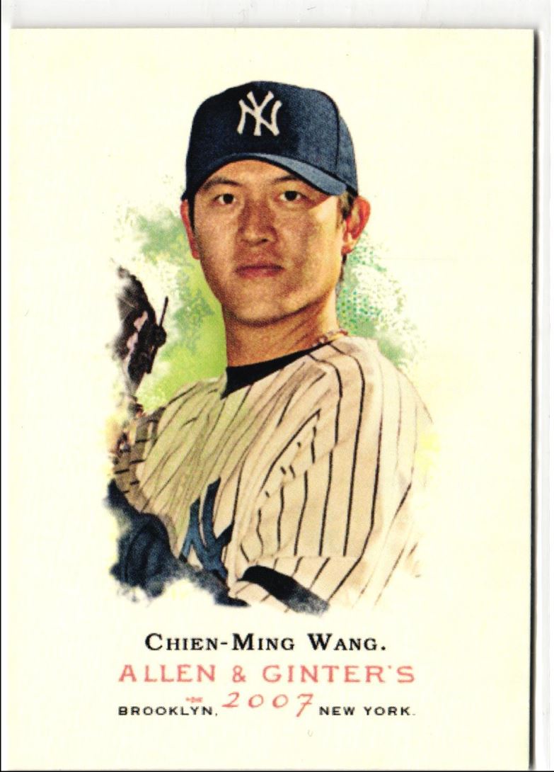 2007 Topps Allen & Ginter Chien-Ming Wang