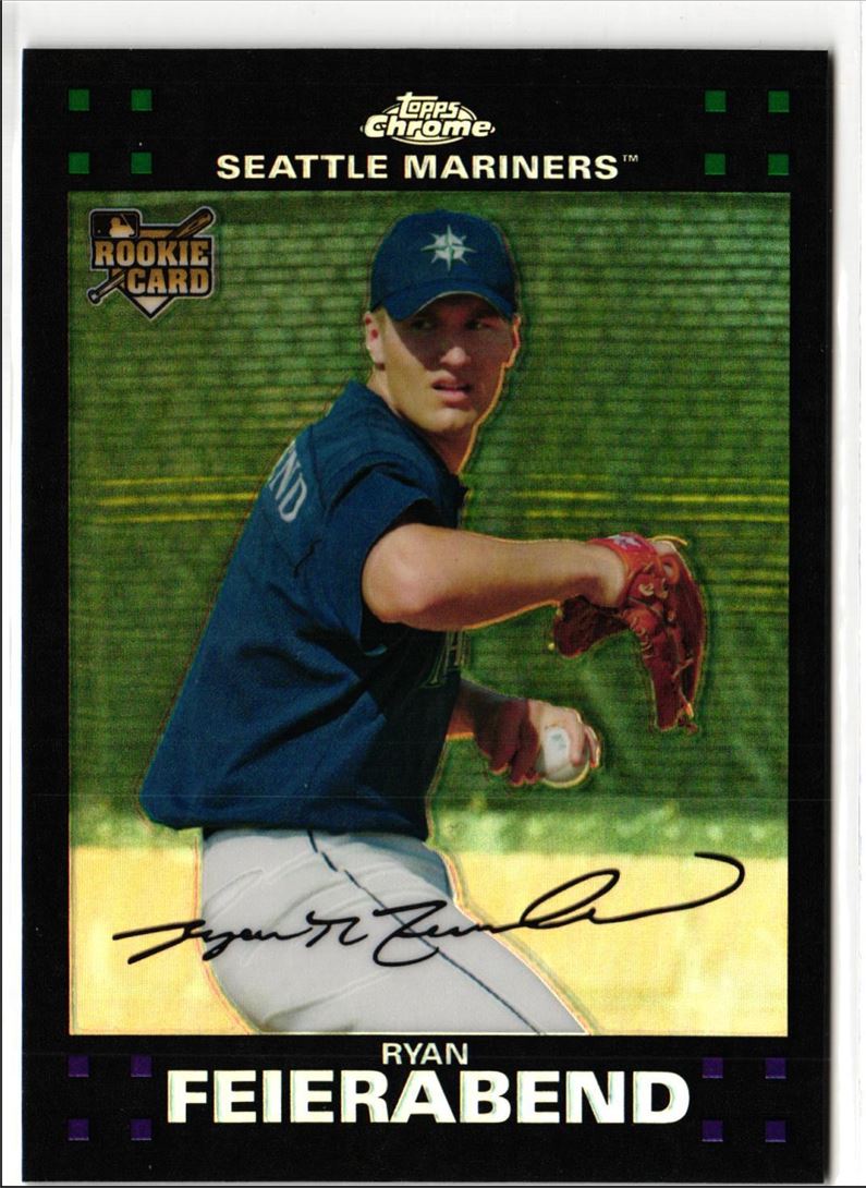 2007 Topps Chrome Ryan Feierabend