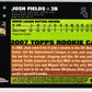 2007 Topps Chrome Josh Fields