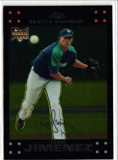 2007 Topps Chrome Cesar Jimenez