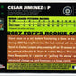 2007 Topps Chrome Cesar Jimenez