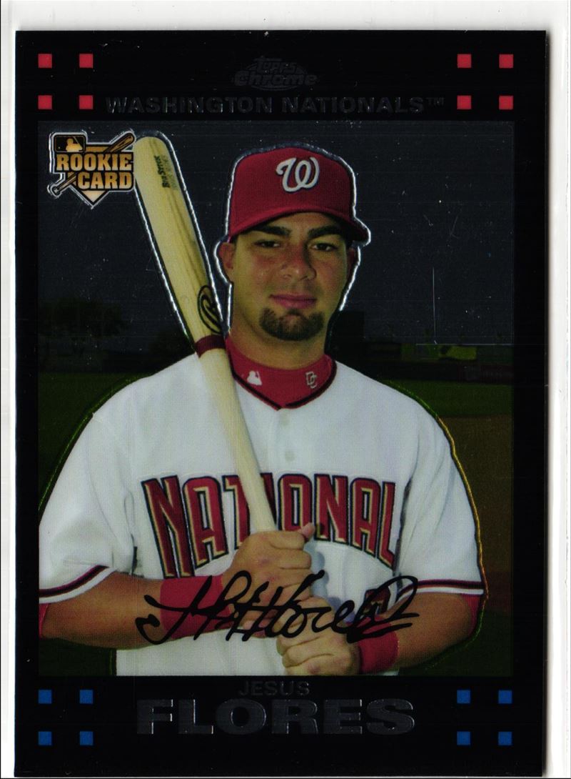 2007 Topps Chrome Jesus Flores