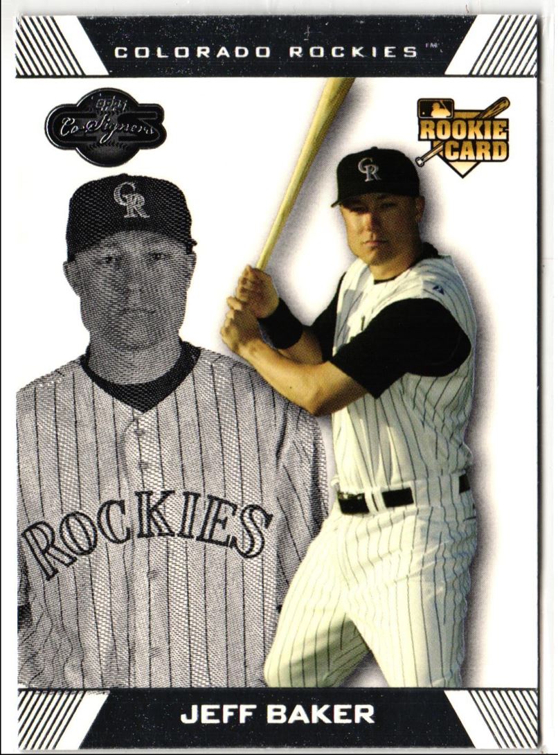 2007 Topps Co-Signers Jeff Baker