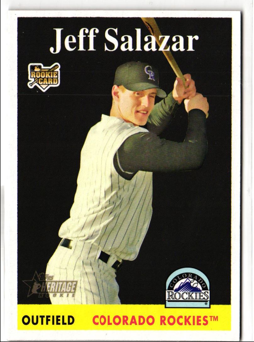 2007 Topps Heritage Jeff Salazar