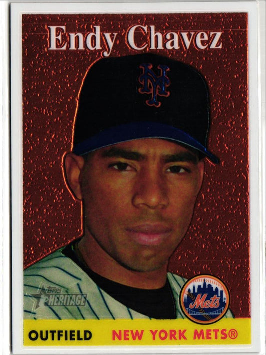 2007 Topps Heritage Chrome Endy Chavez
