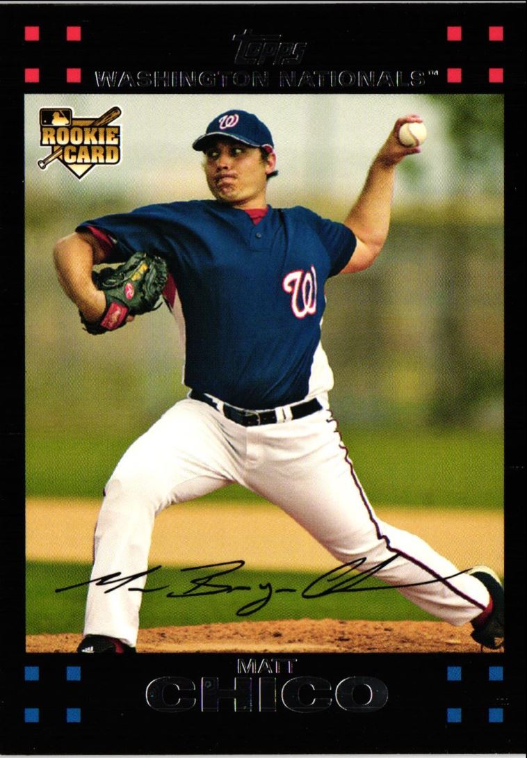 2007 Topps Red Back Matt Chico