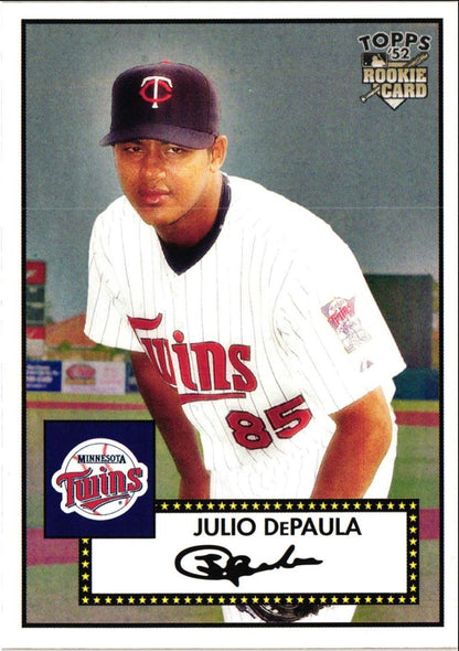 2007 Topps Rookie 1952 Edition Julio DePaula