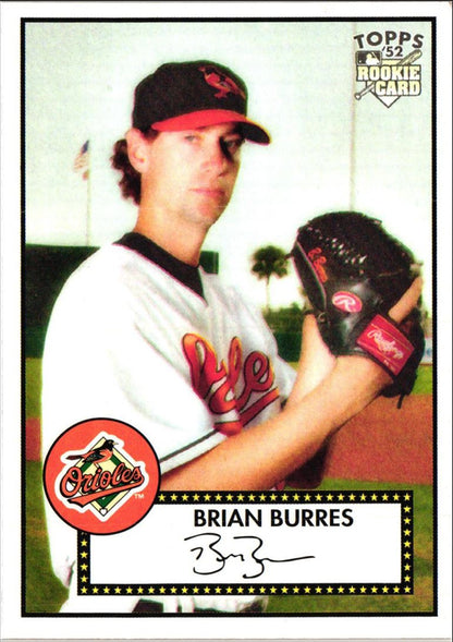 2007 Topps Rookie 1952 Edition Brian Burres