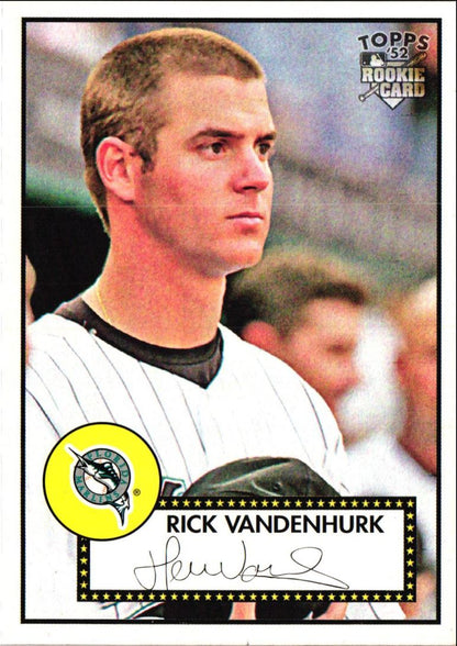 2007 Topps Rookie 1952 Edition Rick Vanden Hurk