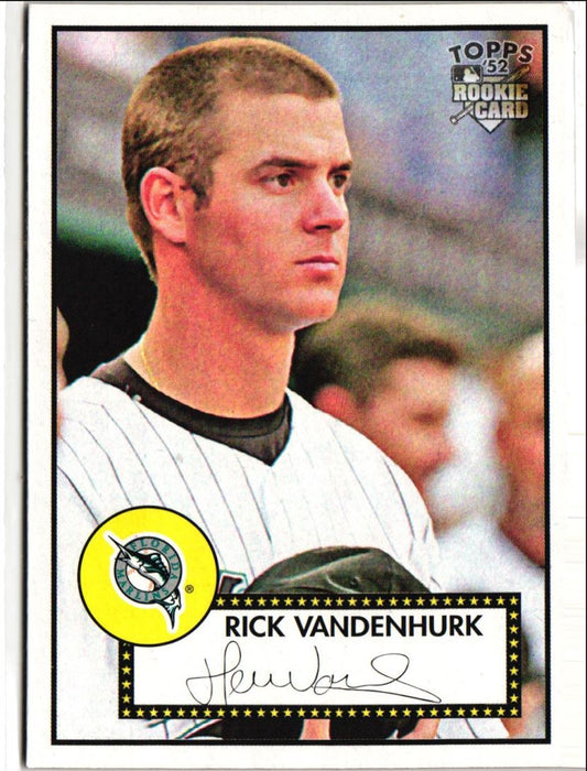 2007 Topps Rookie 1952 Edition Rick Vanden Hurk