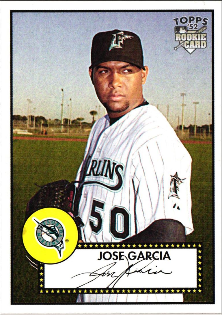 2007 Topps Rookie 1952 Edition Jose Garcia